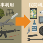 えっ、これも軍事由来？日常に溶け込んだ“戦場の技術”たち